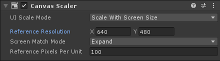 CanvasScaler