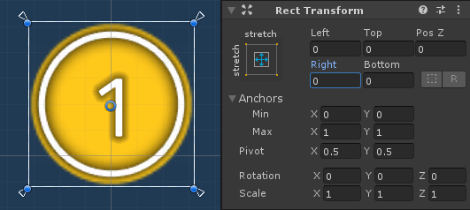 Border RectTransform without adjustment