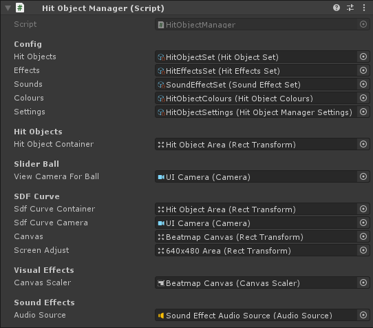 Hit Object Manager